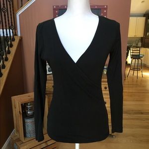 Victoria’s Secret Body Shop- V neck Tee.